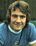 Rodney Marsh poses for a Man City photo